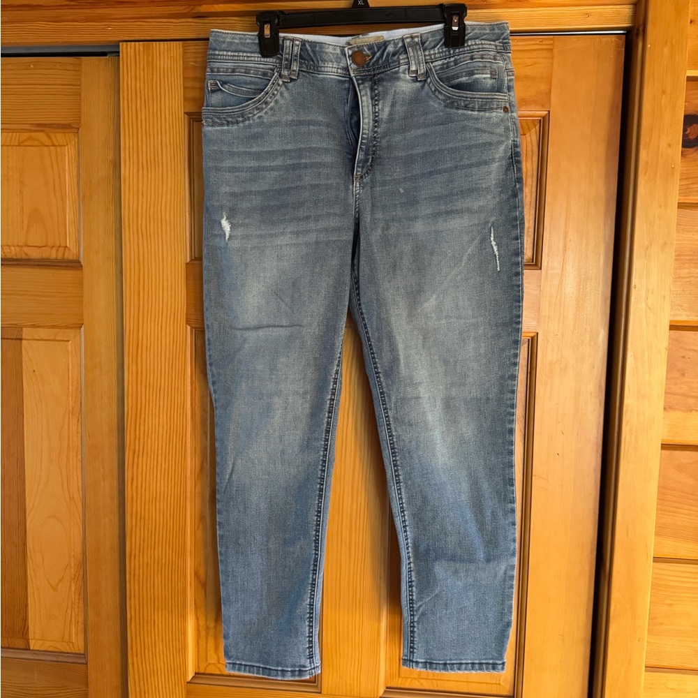 Democracy Light Blue Ankle Jeans